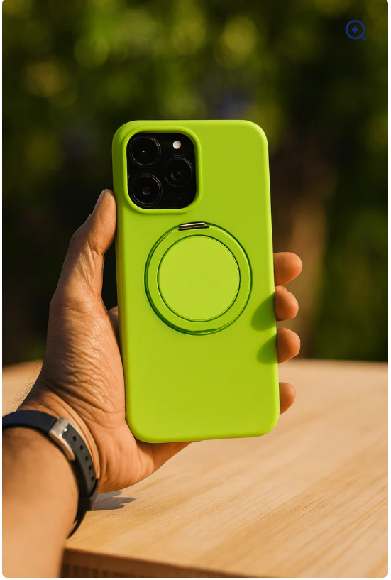 MagSafe-Compatible Silicone Shockproof iPhone Cover