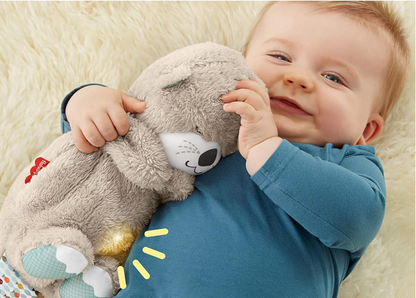 Heartbeat & Light-Up Belly Bear