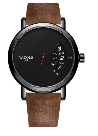 Watch Men's Turntable Waterproof Men's Watch Quartz Watch Men,s