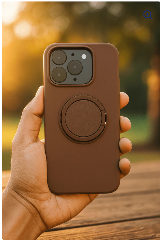 MagSafe-Compatible Silicone Shockproof iPhone Cover